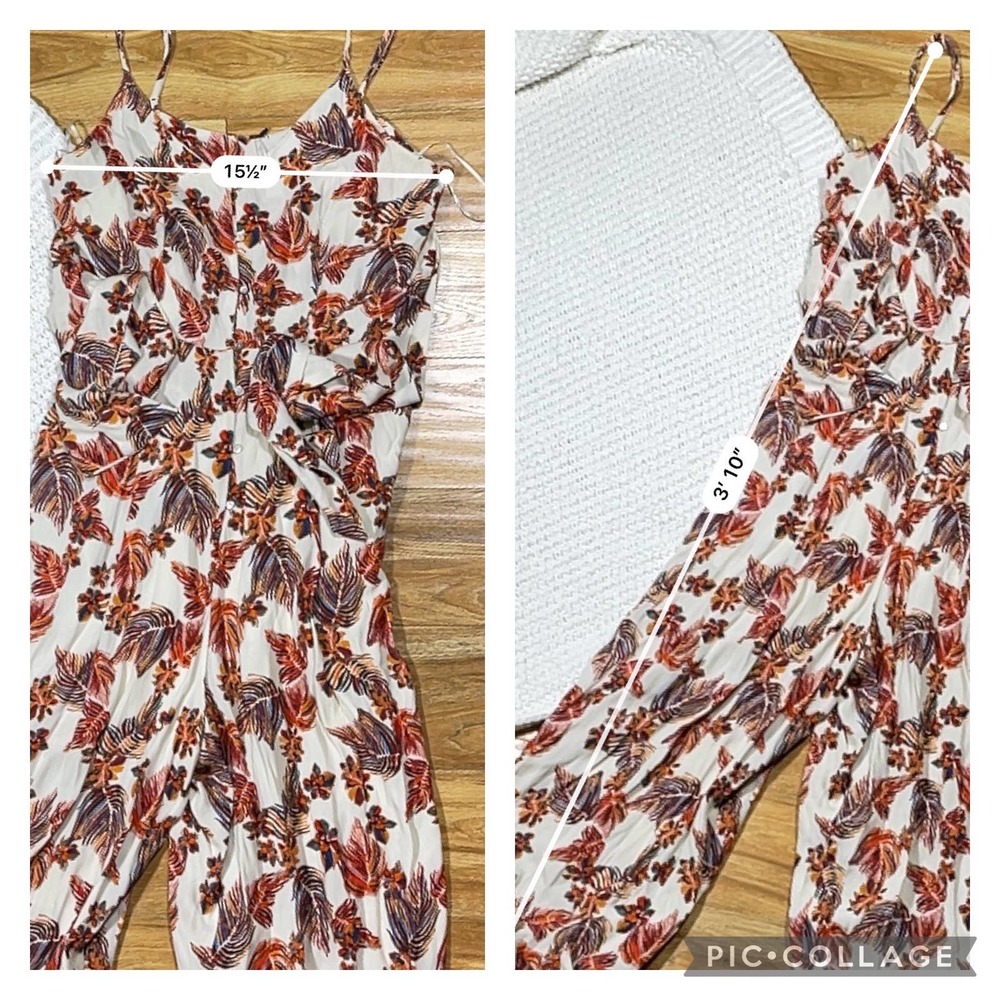 Free People Fresh Picked Jumpsuit SZ 6 - Picture 11 of 11